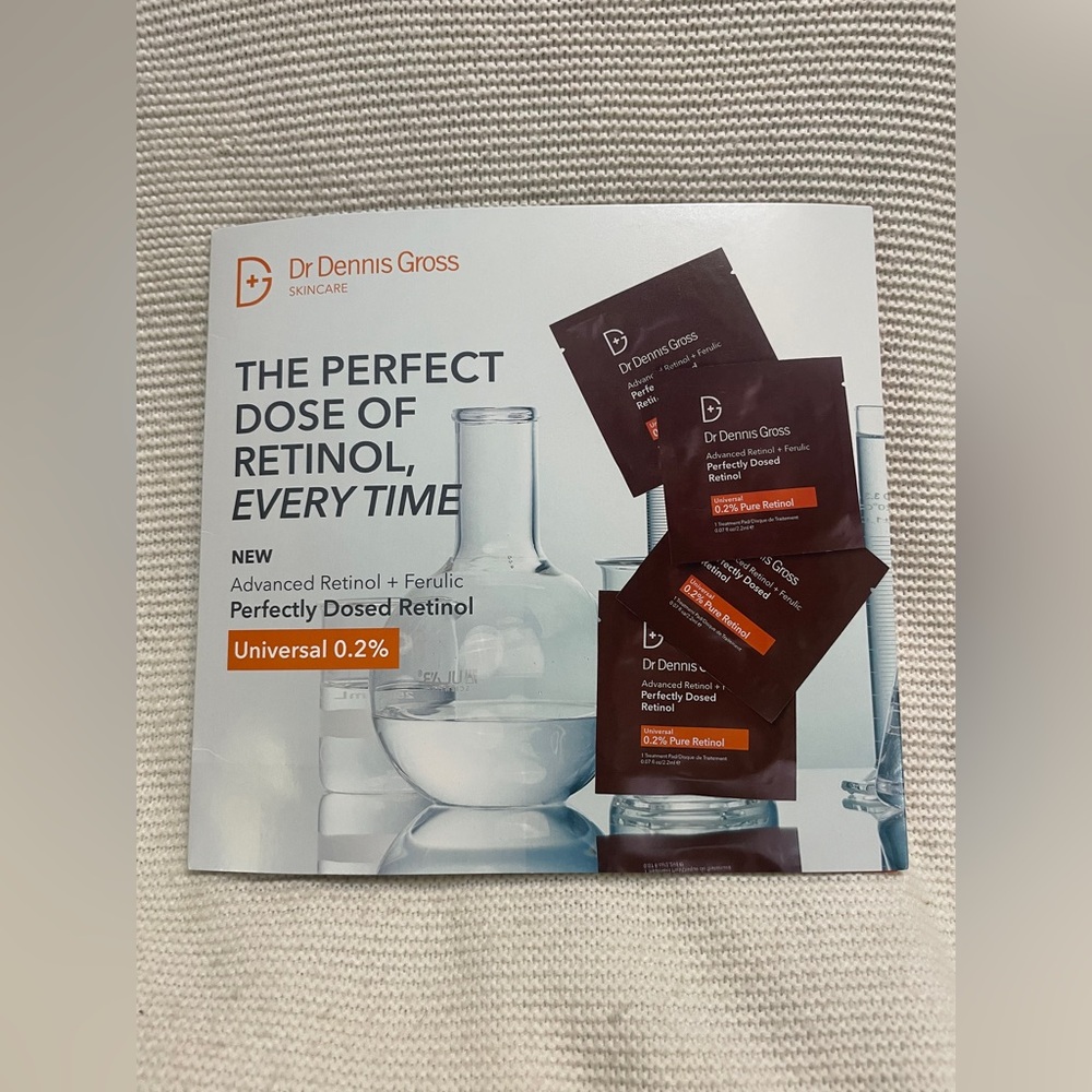 4 pack - Dr Dennis Gross Advanced Retinol + Ferulic Perfectly Dosed Retinol 0.2%